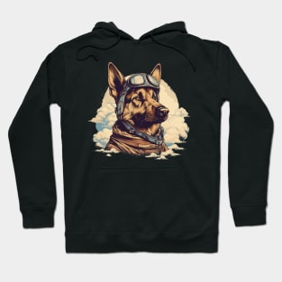 Aviator dog Hoodie